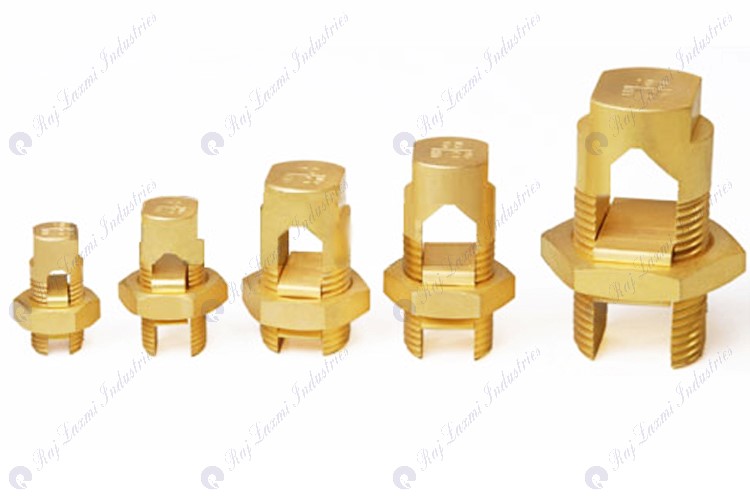 brass split bolts
